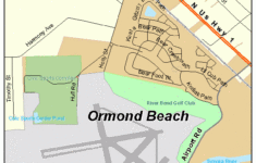 Ormond Beach Florida Street Map 1253150