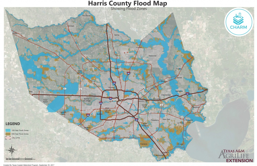 100 Year Floodplain Map Texas Printable Maps