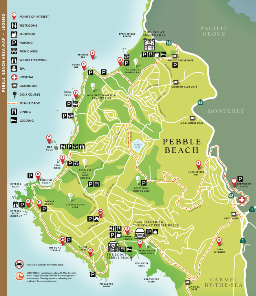 17 mile drive map pdf