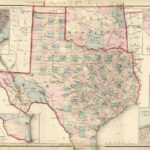 1876 TEXAS County Map O W Gray Atlas Superb 18x24 EBay State Map