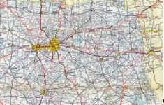 1965 Enco North Texas Road Map Texas Road Map Map Texas