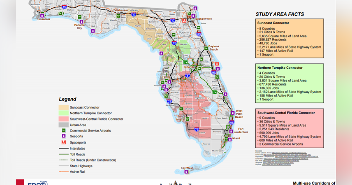 27 Orlando Toll Road Map Maps Online For You