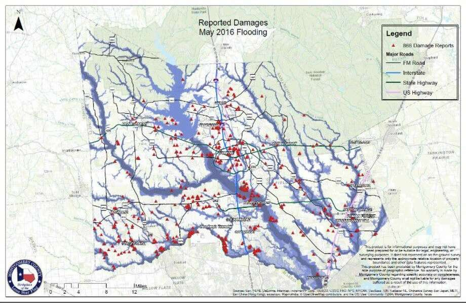 28 Montgomery County Flooding Map Online Map Around The World