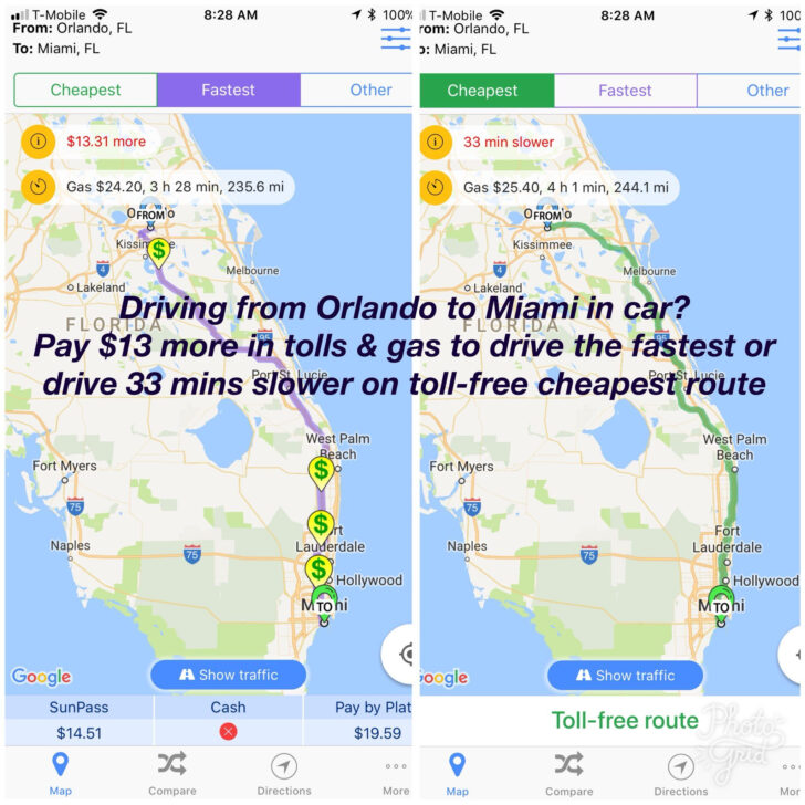 Orlando Area Toll Road Map