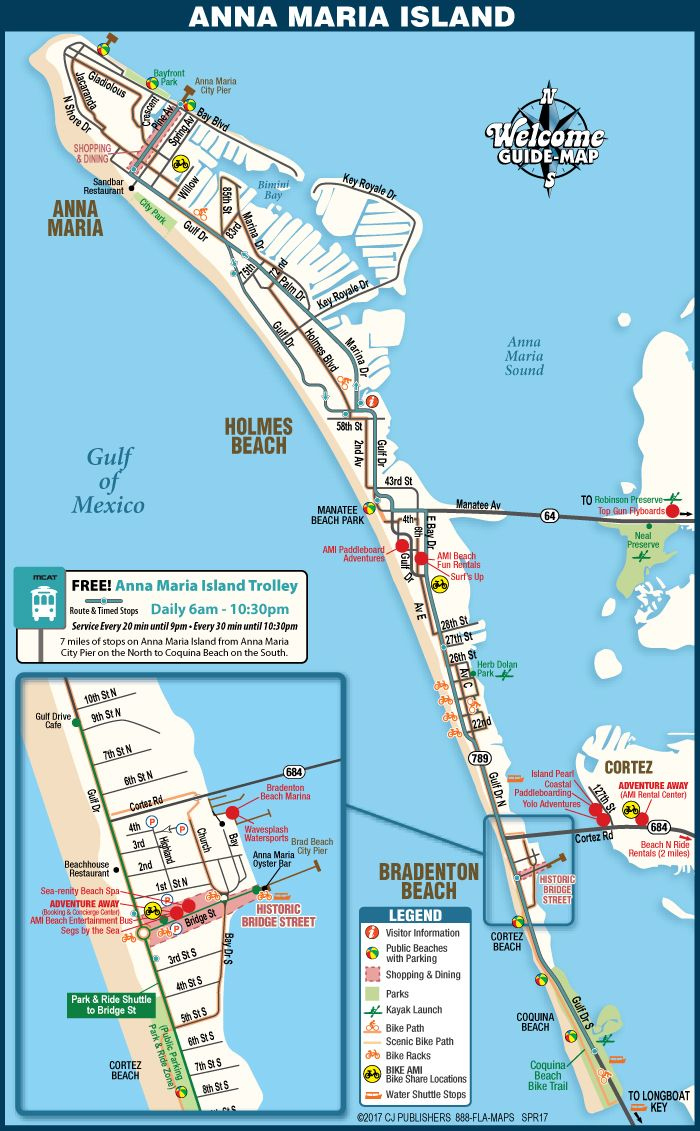 33 Map Of Anna Maria Island Maps Database Source