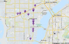 33904 33909 MapQuest Cape Coral Map Locating Greatest Cape