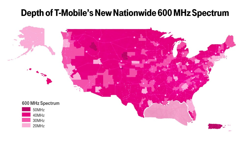 4G Lte Coverage Map Check Your 4G Lte Cell Phone Coverage T Mobile 