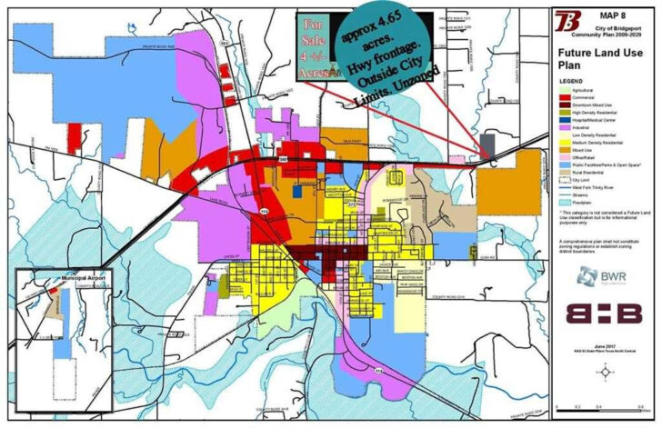 Bridgeport Texas Zoning Map