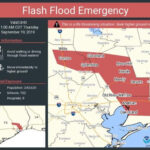 720 AM Update Flash Flood Emergencies Extended From Conroe To Beaumont