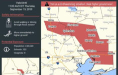 720 AM Update Flash Flood Emergencies Extended From Conroe To Beaumont