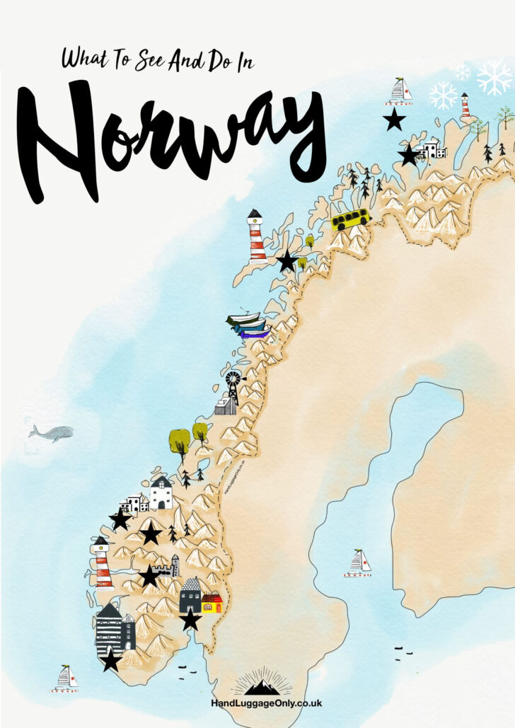 Best Norway Booklet Maps