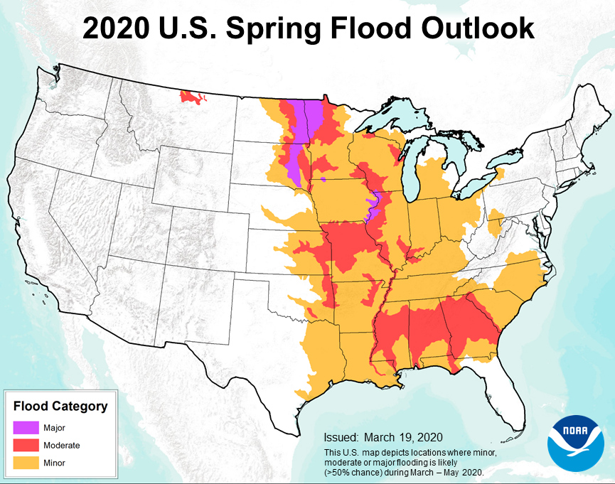 Above average Precipitation Flood Risk Predicted For Indiana This 