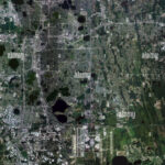 Aerial Map Orlando Florida Stock Photo 47678627 Alamy