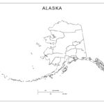 Alaska Blank Map