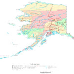 Alaska Printable Map