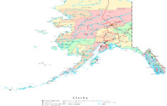 Alaska Printable Map