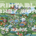 All Walt Disney World Resort Theme Park Maps Theme Park Map Disney