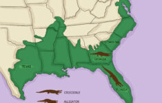 alligators in georgia map Alligators In Georgia Map