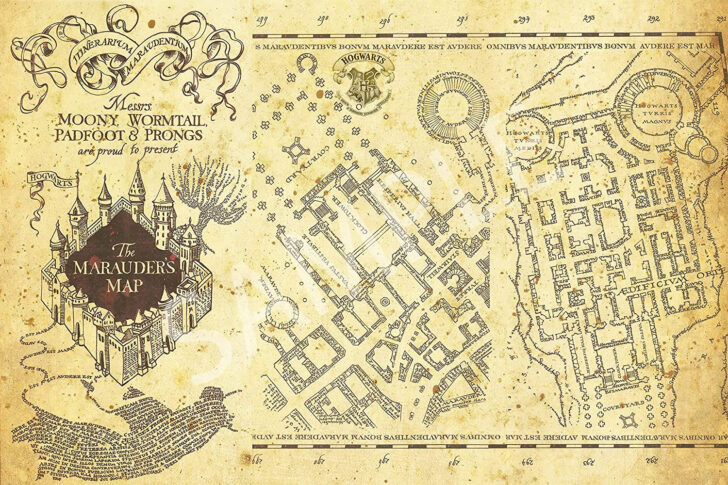 Marauder’s Map Printable