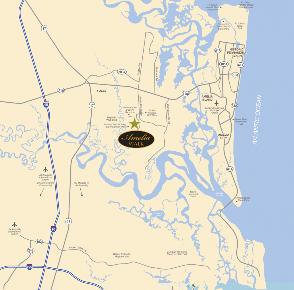 Amelia Island Florida Map Printable Maps 