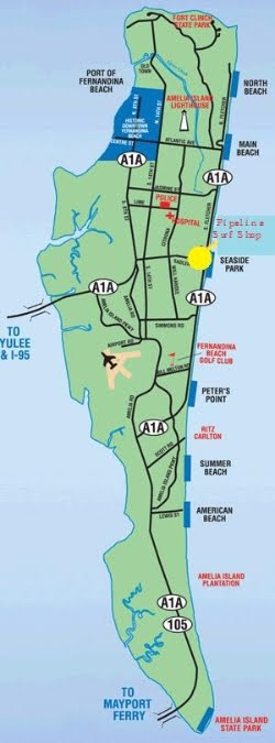 Amelia Island Map Free Printable Maps