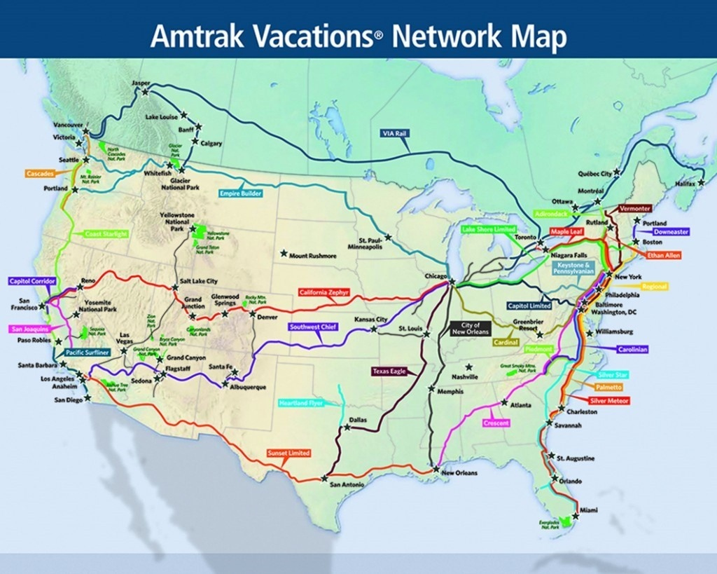 Amtrak California Zephyr Route Map Printable Maps