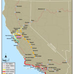 Amtrak Stops In California Map Printable Maps