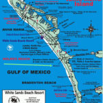 Anna Maria Island Florida Restaurant Map Gif 1 225 1 600 Pixels Anna
