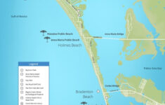 Anna Maria Island Gulf Coast Area Maps Florida