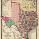 Antique Map Of Texas And Oklahoma By H H Lloyd And Co 1875 Drawing