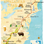 Appalachian Trail Map Scott Jessop Appalachian Trail Map Appalachian