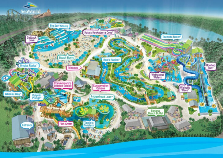 Aquatica Orlando Map Printable