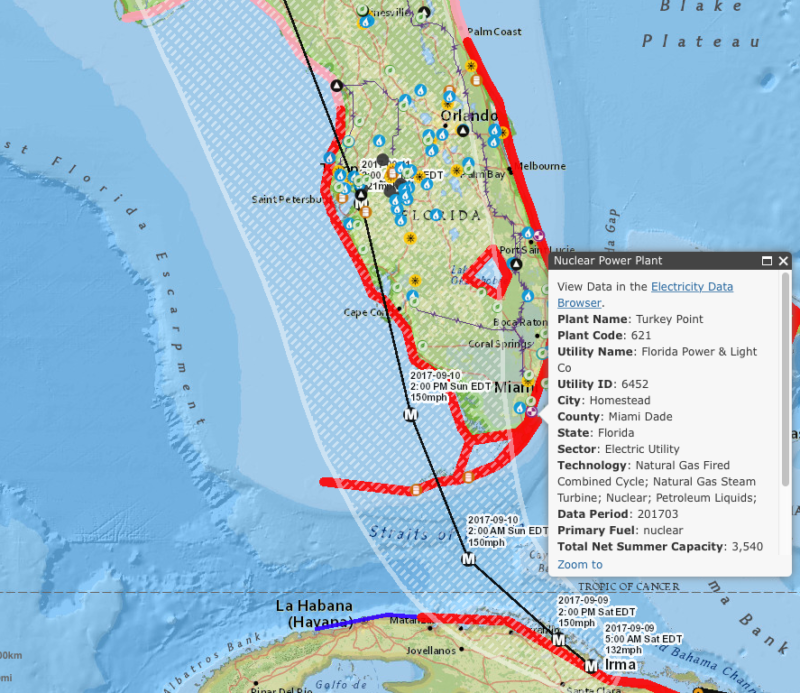 As Irma Approaches Nuclear Plants In Florida Lessons From Andrew 