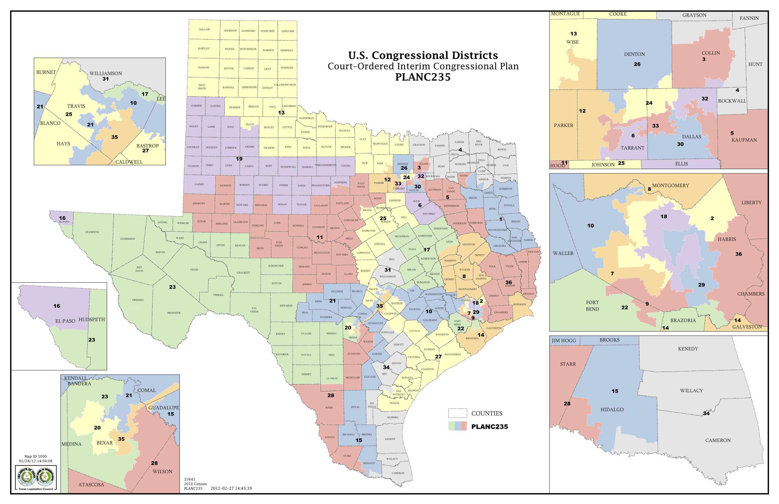 Attorneys Say Texas Might Have New Congressional Districts Before 
