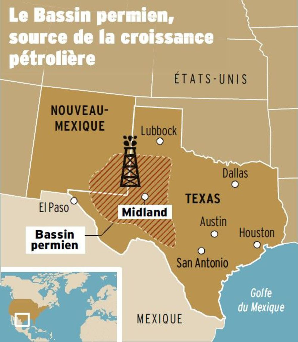 Au Texas La Nouvelle Fi vre De L or Noir L express Texas Rut Map 