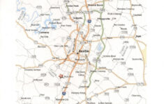 Austin Texas Tourist Map Austin Texas Mappery Printable Map Of