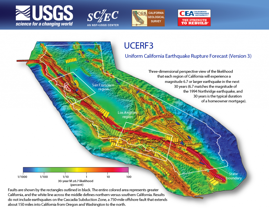 Back To The Future On The San Andreas Fault Usgs Recent Earthquake 