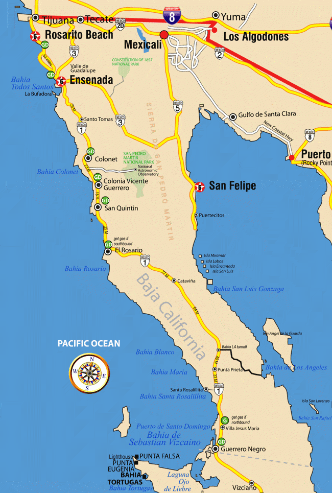 Baja California Norte Thebajadirectory