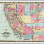 Bancroft S Map Of California Nevada Utah And Arizona David Rumsey