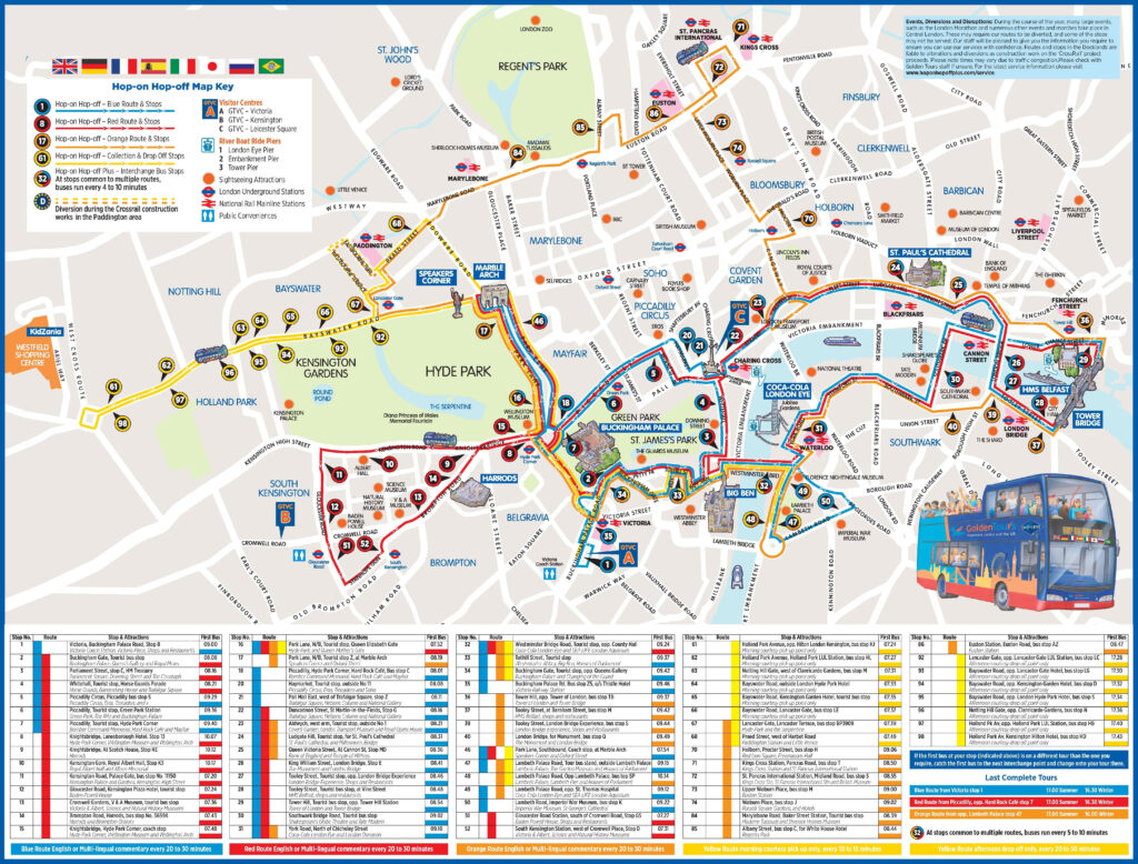 Barcelona Sightseeing Map Pdf Barcelona City Tour Map All Inclusive Map ...