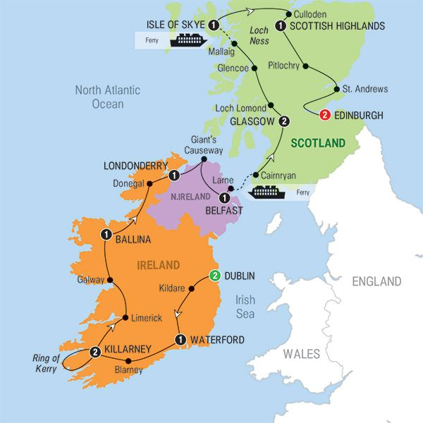 Best Of Ireland And Scotland 2015 Best Of Ireland Scotland Tours 