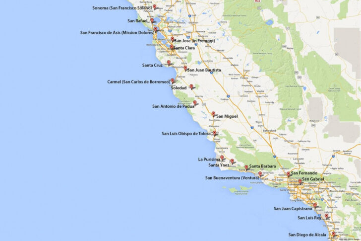 Best Western Locations California Map