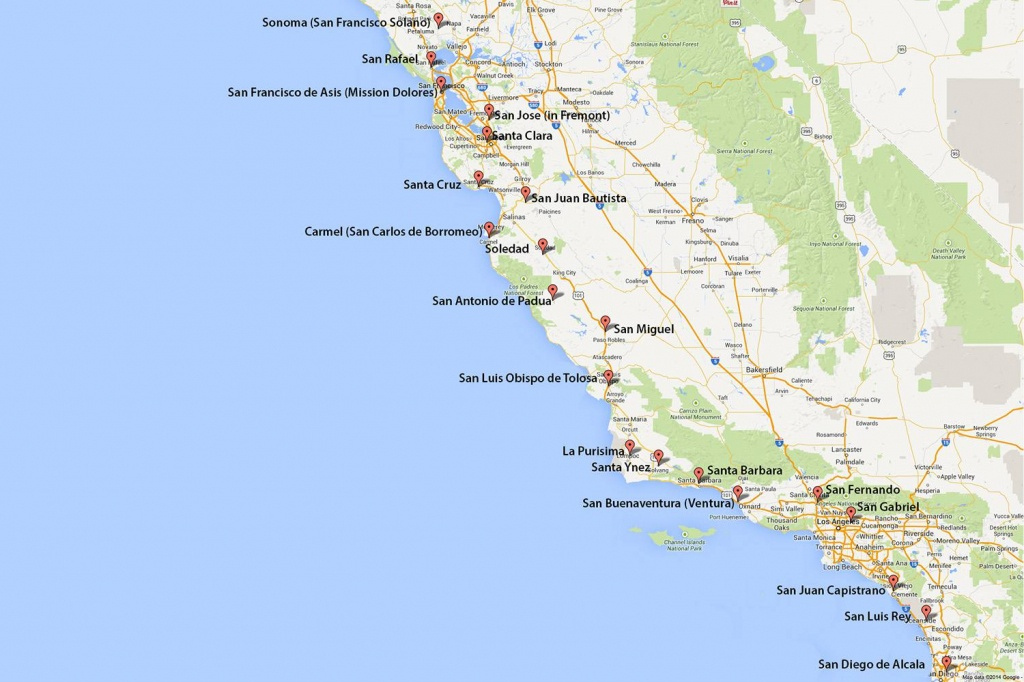 Best Western Locations California Map Printable Maps