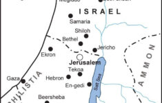 Biblical Map Of Israel Flygaytube Printable Bible Maps Printable Maps