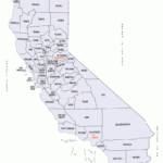 Blank Map Of California Counties Ca State With County Lines Best