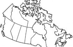 Blank Map Of Canada To Label Fresh Canadian Black And White 6 In