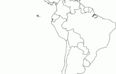 Blank Map Of Latin America Free Printable Maps