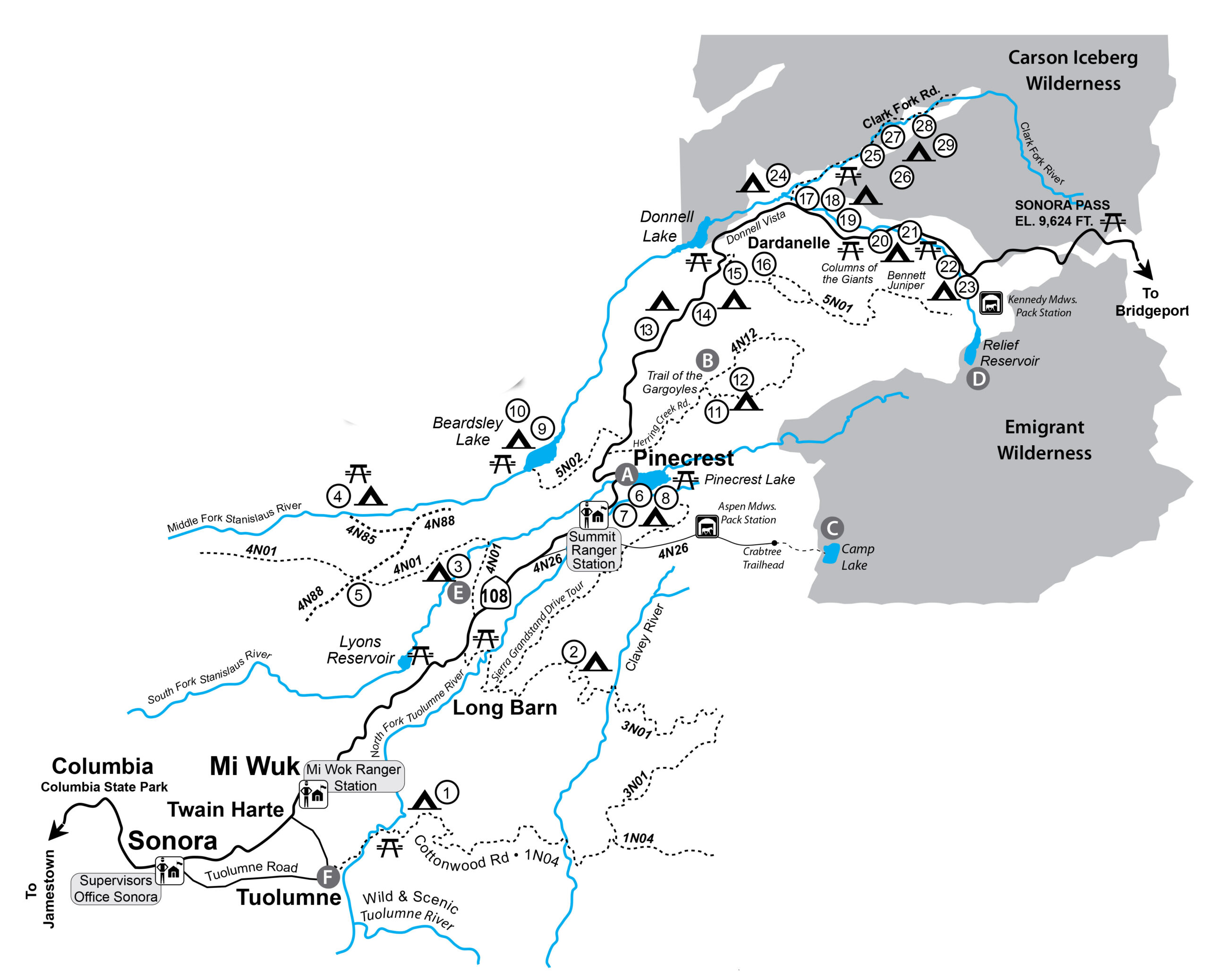 Blm Dispersed Camping California Map Printable Maps