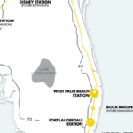 Brightline 2021 Complete Florida Service Map Pride One