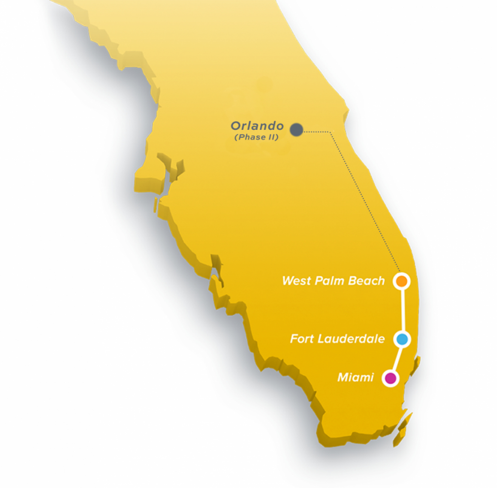 Brightline Florida Map Printable Maps